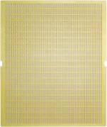Grille à reine plastique 10 cadres Langstroth 42x51 cm
Plastique injecté, alimentaire et recyclable
Passages précis à bords arrondis pour faciliter le passage des abeilles