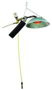 Radiant Basse pression
Gaz : Propane
Régulation thermostatique Individuelle
A utiliser avec un détendeur fixe 300 mbar. Equipé d'une sonde gainée de 1m25 et d'un kit filtrant
Equipé d'un brûleur anti-extinction résistant aux courants d'air provoqués par l'envol du gibier
Technologie double injection
Système breveté
Radiant Infraconic Matic 1500 W BP Gibier 
Puissance :430 à 1450 W
Pour 300 à 400 poussins
Consommation : 31 à 105 g / heure