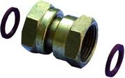 Raccord double femelle M20 x 150
S'utilise en sortie de raccord mâle pour montage de la vanne d'arrêt