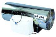 Générateur suspendu au gaz propane - inox - automatique à
combustion directe
Puissance 80 kw - Débit d'air 2100 m3/h
Puissance calorifique maxi 68.800 Kcal/h