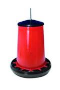 Trémie en plastique réglable avec couvercle et bordure anti-gaspillage 
Capacité 5 kg

M 07 01 1000 : Trémie 5 kg
Dimensions : Ø 36 cm - Hauteur : 36 cm
