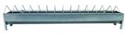Mangeoire linéaire à grille pour poussins, 
Mangeoire en métal galvanisé
Longueur 50 cm