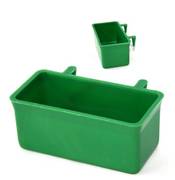 Mangeoires plastique pour oiseaux
Equipés de 2 crochets pour installer sur le grillage de la cage
Dimensions de la mangeoire: 8 x 4 cm - Hauteur : 3,5 cm
Vendus par 10
