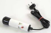 Mire-oeufs avec lampe halogène 15 W
Livré avec une bague pour mirer les petits oeufs
Fonctionne sur 220 Volts