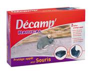 Protège-appâts pour souris-2 pièces
Favorise la consommation en créant un endroit discret pour le rongeur. 
Très simple d’utilisation. 
Evite à l’appât d’être touché par les enfants ou les animaux domestiques.
