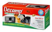 Répulsif anti-nuisible à ultra-sons 325 m²	

Repousse les rats, souris et les insectes rampants. 
Sans danger pour l’homme et les animaux domestiques. 
Idéal pour protéger vos intérieurs : cave, garage et autres pièces
Fonctionne sur 220 V avec adaptateur fourni.







