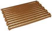 Caillebotis en polypropylène renforcé pour volailles
Structure auto-portante
A installer sur profilé 4 mm ou au sol
Les plaques s'emboitent entre elles
Dimensions : 90 x 60 x 5 cm