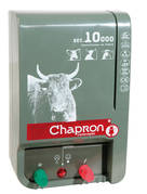Electrificateur Secteur S10.000 
Electrificateur grande puissance 
Convient pour chevaux, ovins, bovins, porcins et cervidés.
Energie par impulsion : 5 Joules - Longueur Electrifiée : 200 kms
Tension : 10.000 V - Consommation : 12 W
Boitier ABS anti-UV
Autocompensateur de pertes et contrôle visuel de l'état de la ligne.
Protégé par fusible 
Dimensions : 27 x 18 x 11 cm
Garantie 2 ans
