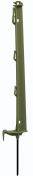 Piquet plastique Vert 0,70 m (10 pièces)
Système Blocfil qui permet la fixationn du fil de clôture à terre en un quart de tour
4 isolateurs
Double bêche pour un meilleur ancrage au sol du piquet