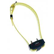 Collier d'éducation et d'aide au dressage 
Sangle JAUNE FLUO
Très simple à utiliser
Collier CANICOM : Poids : 75 g (boîtier + pile)
Dimensions : 38 x 68 x 43 mm
Fonctionnement sur pile lithium 3 volts CR 2 (fournie)
Sangle régable à l'encolure de 20 à 50 cm
Fiable et efficace
Garantie : 2 ans
Collier CANICOM : étanche à l'immersion
