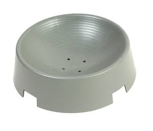 Nid pour pigeons en plastique
Diamètre : 22 cm
