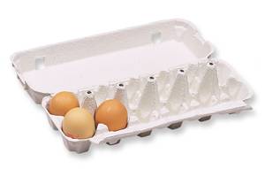 boite de 12 oeufs de poule
