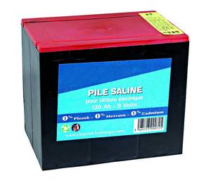 PILE SALINE 9 VOLTS