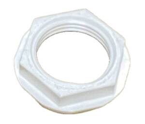 CONTRE ECROU PLASTIQUE 3/4 BLANC