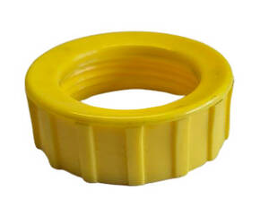 Ecrou jaune sortie de vanne