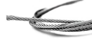 Câble de relevage 4 mm
Vendu au mètre
A installer au dessus de chaque ligne pour le relevage
Prévoir la longueur de la ligne multiplié par le nombre de ligne + 10 mètres.
Exemple : pour 3 lignes de 45 mètres : 3 x 45 = 135 + 10 = 145 mètres