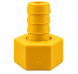 Raccord 2 pièces F1/2 x cannelé 15 plastique
Ecrou libre
