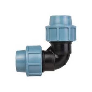 Coude Plastique PE à 90° Ø 25 
