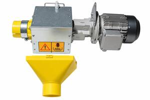 Groupe entrainement pour tube diam 75
avec moteur 0.75 kw 380 V triphasé
compris palpeur arrêt
