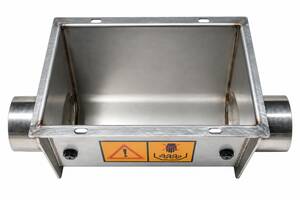 Embase inox pour vis diam 75
sous silo 