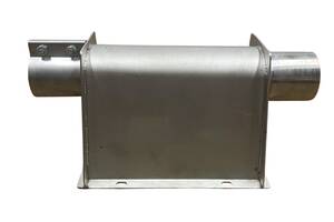 Embase inox sous silo pour vis diam 60