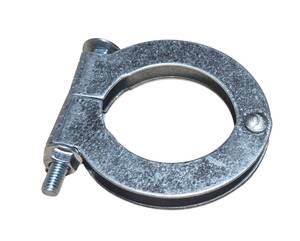 Collier de serrage pour tube 
diam 45  1 boulon
