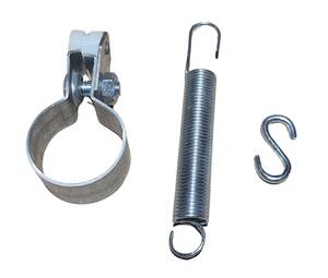 Kit anti perchage pour chaine 
alimentation FARMLINE compris 
1 ressort et 2 colliers pour tube avec isolateur
+ 2 blocs de jonction + 2 esses de 5 mm