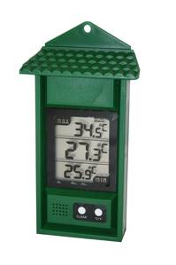 Thermomètre Triple affichage
Température Actuelle - Température Mini - Température Maxi
Possibilité de l'accrocher au mur
Dimensions : 150 x 80 x 30 mm
Poids : 84 g