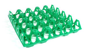 Alvéole plastique verte 20 Oeufs XL
Convient pour des oeufs medium - large - extra large jusqu'à 160 g

Alvéole empilable et gerbable

Dimensions : 30x30x5,8 cm 
Poids de l'alvéole : 160 grammes

Fabriquée en plastique contact alimentaire
