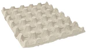 24 colis x 160 Inserts 30 oeufs de poule
Fabrication en cellulose 100 % recyclée
Plaque de 30 oeufs 
Calibre des oeufs : de 63 à 73 g
Colis de 160 Inserts		
Couleur : Gris