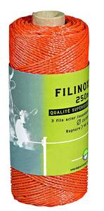 CABLE FILINOX 20-100 
BOBINE DE 250 M
3 fils inox 20/100
15 PE anti-UV
Résistance : 8 Ohms/m
Résistance rupture : 51 kgs