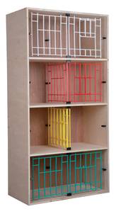 CASIER D’ELEVAGE PORTE PLASTIQUE

Casiers pour 4 couples en bois aggloméré épaisseur 15 mm équipé de portes bois.
A placer à l’intérieur
Livré en kit et fourni sans nid


M 25 01 4120 Casier porte plastique 4 couples   
Dimensions : 78 x 44 x 153 cm 
