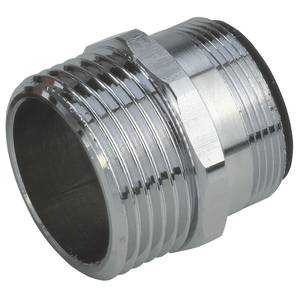 Adaptateur à filetage pour robinet mitigeur

Remplace le brise-jet des robinets intérieurs mitigeurs et permet d'adapter un raccor ou accessoires GARDENA à partir d'un net de robinet 26,5 mm

L'adaptateur à filetage pour jet aéré GARDENA est idéal pour raccorder l'Original GARDENA System à un robinet équipé d'un brise-jet, par exemple dans la cuisine et dans la salle de bains.
L'adaptateur à filetage convient pour des robinets ayant un filetage mâle M 24 x 1. Côté sortie, il a un filetage de 26,5 mm (G 3/4"). Il s'adapte parfaitement au nez de robinet à visser GARDENA.