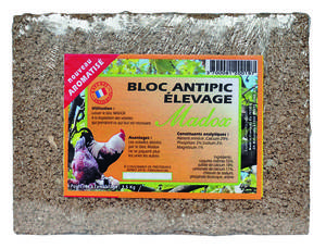 COMPLEMENTS MINERAUX - bloc elevage antipic 3,5 kg