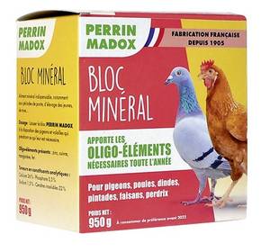 COMPLEMENTS MINERAUX - bloc mineral madox nature
