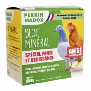 COMPLEMENTS MINERAUX - bloc mineral perrin anise