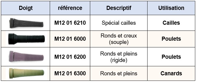 TABLEAU DOIGTS DE PLUMEUSE